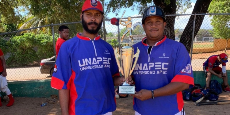 UNAPEC SE CORONA CAMPEONA DEL TORNEO DE BÉISBOL CLASE A DEL DISTRITO NACIONAL