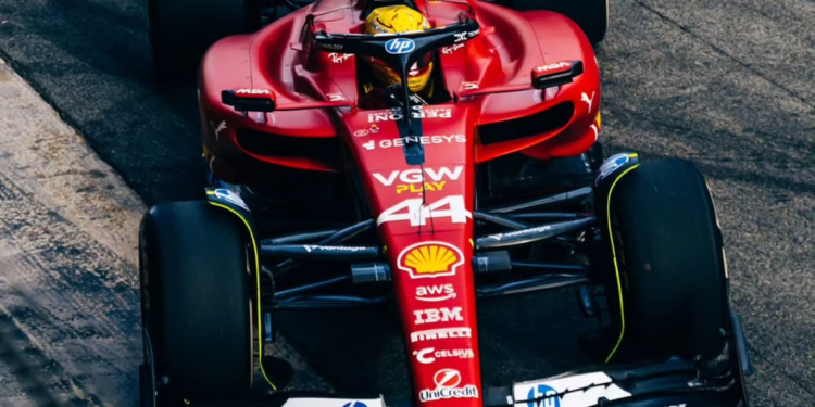 Test de pretemporada en la F1 2025