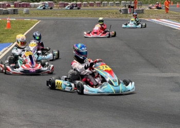 Axel Cabrera sube al podio en la primera fecha del Latinoamericano de Kartismo en Costa Rica