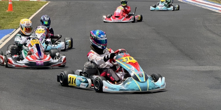Axel Cabrera sube al podio en la primera fecha del Latinoamericano de Kartismo en Costa Rica