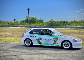 Pedro Torres conquista la lluvia con doble podio en la Stock Dominican Series