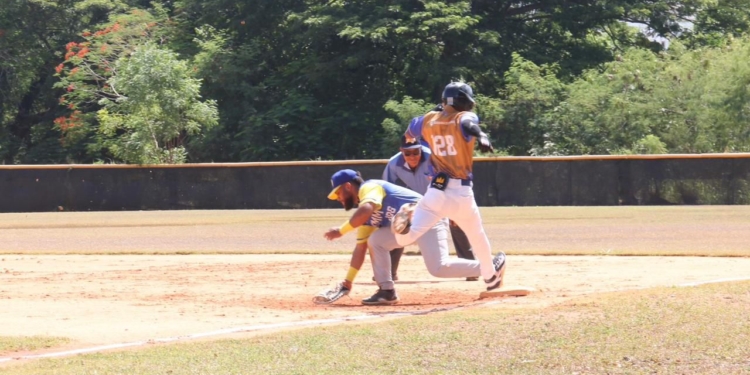 UTESA logra doble victoria y empata en la cima del Norte en la Liga de Béisbol Universitario