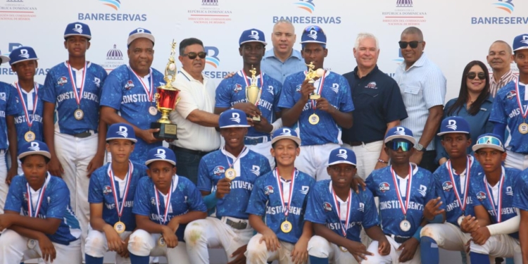 Los Constituyentes se coronan campeones del Clásico de Béisbol Infantil U12 Copa Banreservas